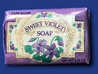 Sweet Violet Scented Soap